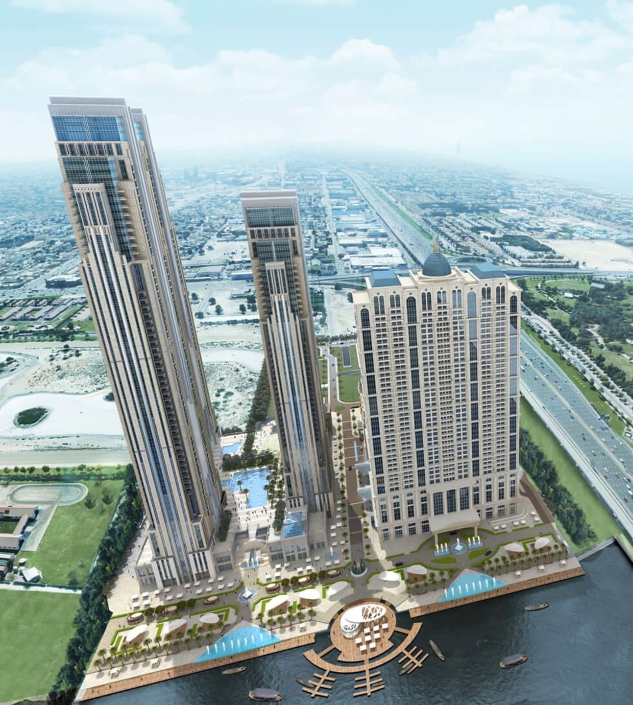 Luxurious Living at Al Habtoor City's Residential Towers